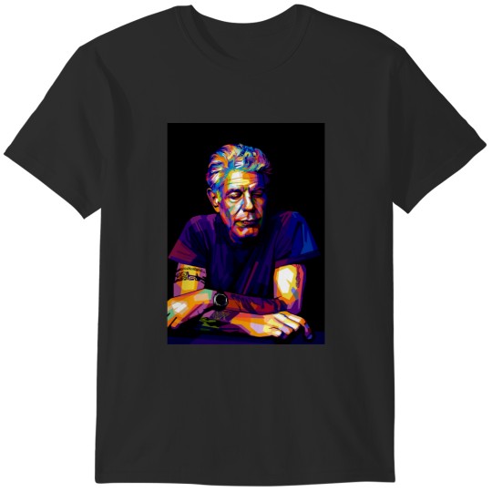 Discover Anthony Bourdain - Ready to Hang Art T-Shirts