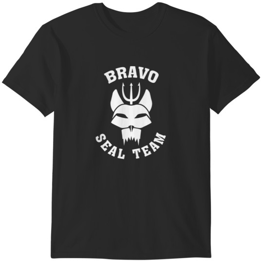 Discover New Bravo Seal Team Navy Tv Series Black T T-Shirts
