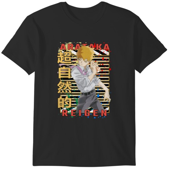 Discover Arataka Reigen Mob Psycho 100 Cool anime manga Design Gift Anime T-Shirts