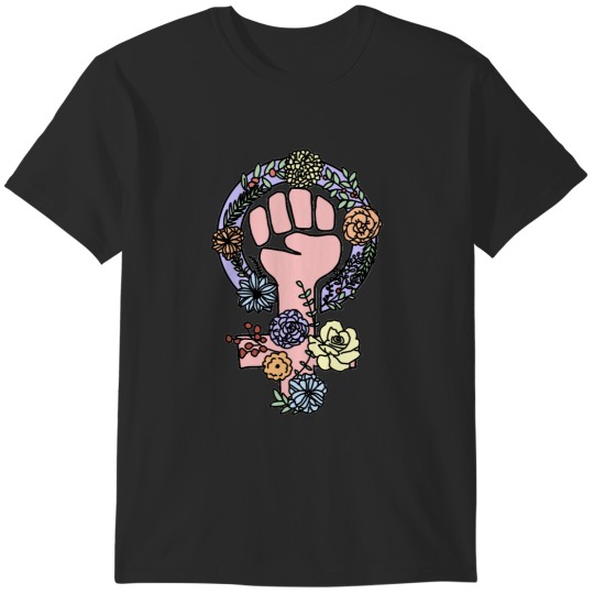 Discover feminist flower symbol T-Shirts