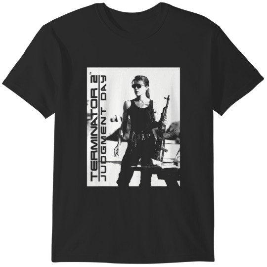 Discover terminator 2 judent day sarah connor T-Shirts