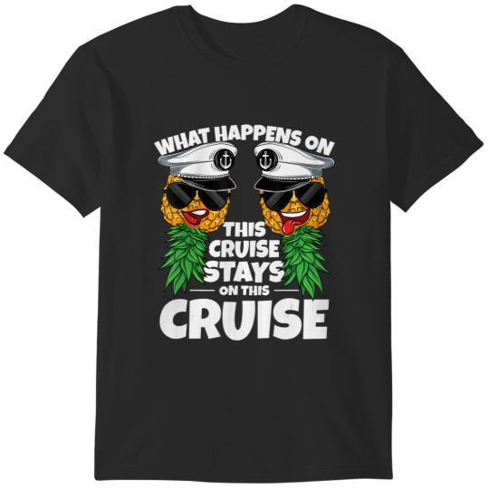 Discover swinger what happens on this cruise stays on this cruise T-Shirts
