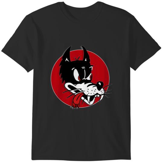 Discover Big Bad  Lone Wolf Patrol No Club Clubs Shirt Sticker Decal Mask Boston T-Shirts