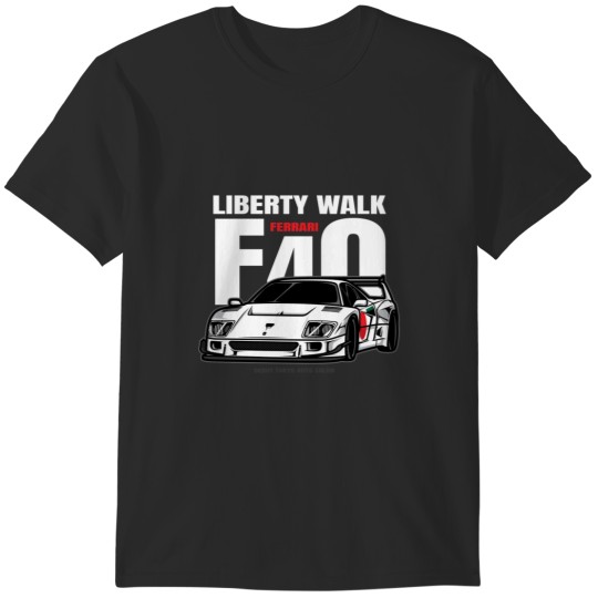 Discover LIBERTY WALK F40 T-Shirts