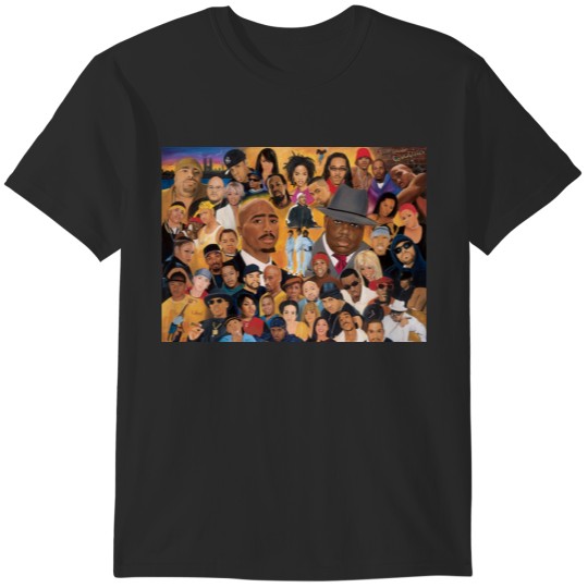 Discover Classic Hip Hop Artist T-Shirts