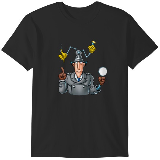 Discover Inspector Gadget Art Design T-Shirts