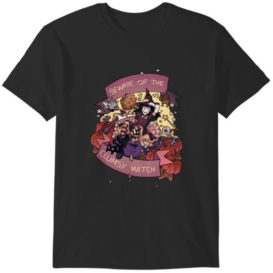 Discover .Beware of the Clumsy Witch T-Shirts