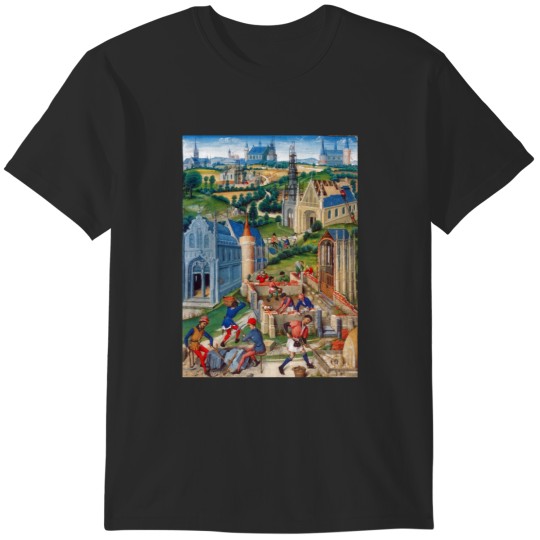 Discover Medieval Construction, 15th Century T-Shirts