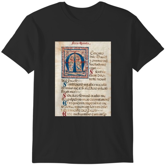 Discover Gregorian Chant Graphic Aberdeen Bestiary Graphic T-Shirts