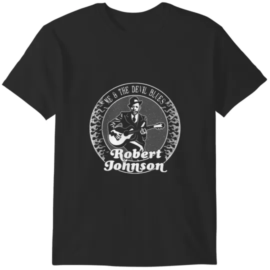 Discover Robert Johnson - Me & The Devil Blues T-Shirts