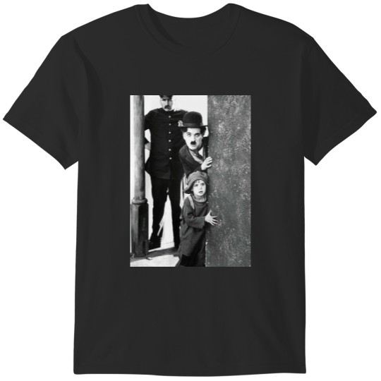 Discover Charlie Chaplin The Kid silent Film T-Shirts