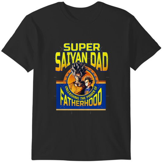 Discover Dragon Ball z Fathers Day-Super Saiyan Dad-Unleashing the Power of Fatherhood T-Shirts