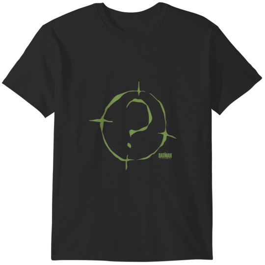 Discover The Riddler Question Mark Logo Graphic T-Shirts