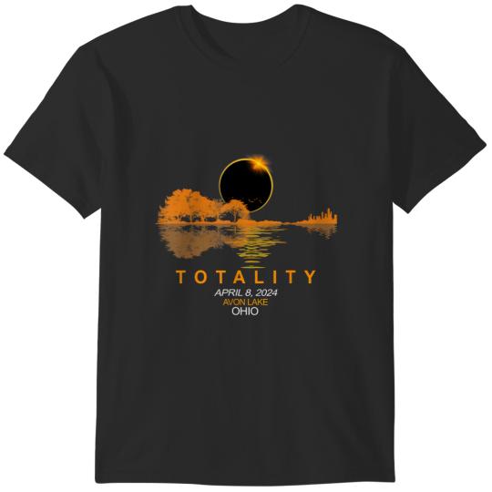 Discover avon lake, ohio total solar eclipse 2024 guitar T-Shirts
