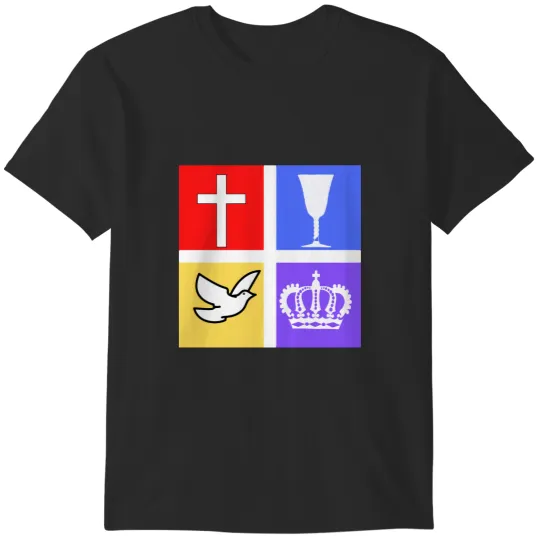 Discover Foursquare logo Abstract Pattern V1 Graphic T-Shirts
