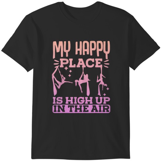 Discover aerialist performer gymnastic aerial silks T-Shirts