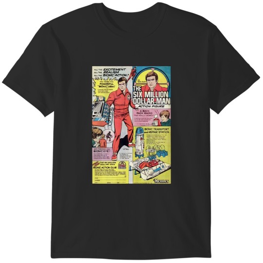 Discover Vintage Six Million Dollar Man T-Shirts