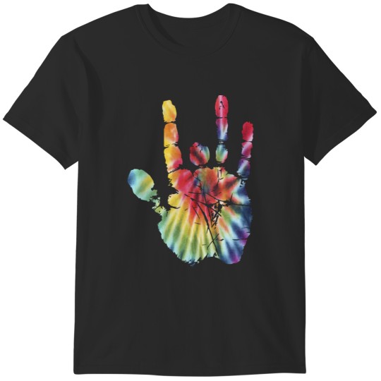 Discover Tie Dye Jerry Garcia Hand Bill Kreutzmann T-Shirts