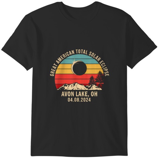 Discover avon lake, oh ohio total solar eclipse 2024 T-Shirts