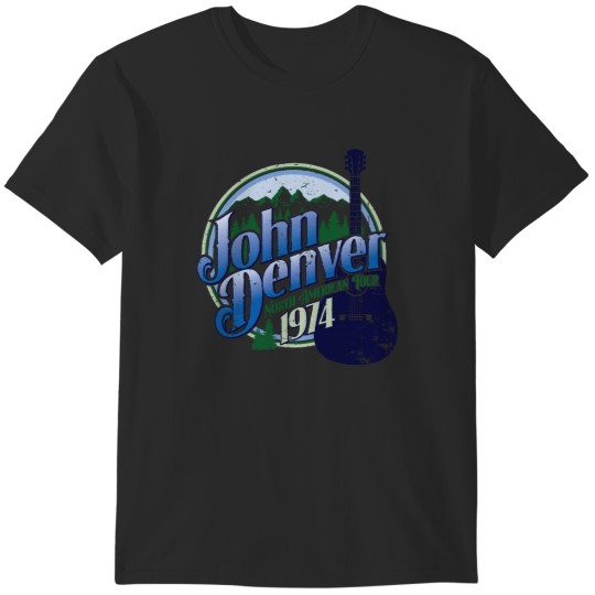 Discover John Denver North American Tour T-Shirts