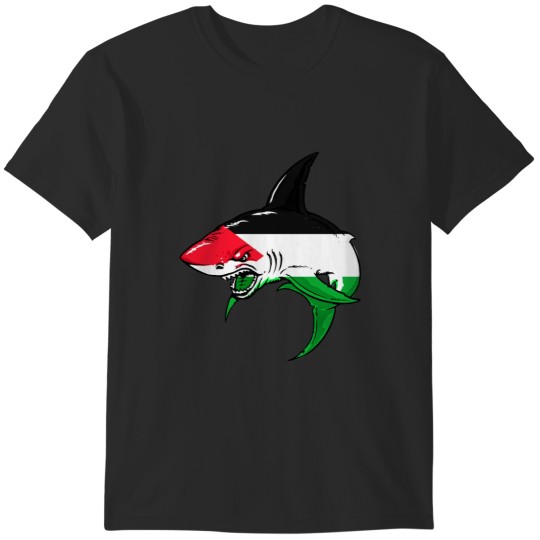 Discover Funny Shark Palestine T-Shirts