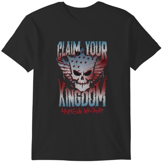 Discover Cody Rhodes claim your kingdom American nightmare black t shirt T-Shirts