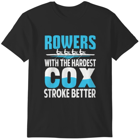 Discover coxswain rowing team eight cox calling rower stroke oars T-Shirts
