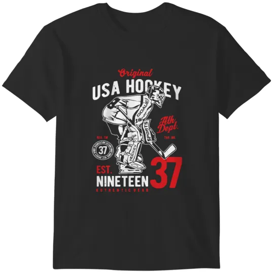 Discover USA Hockey T-Shirt - Hockey Lover