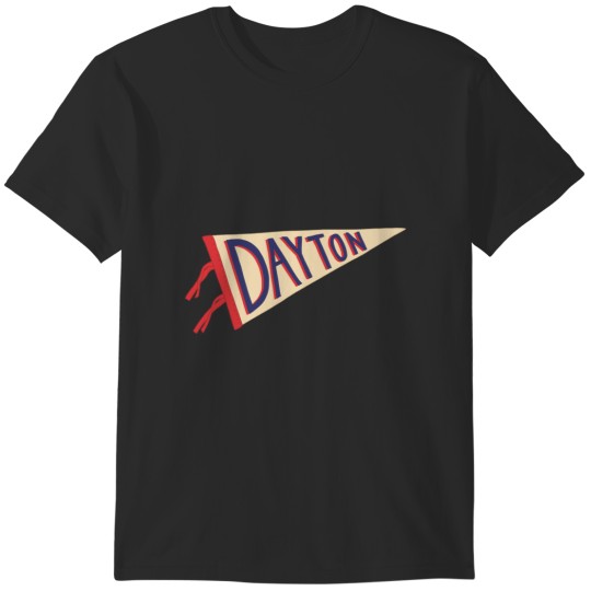 Discover Vintage Dayton Pennant Flag T-Shirts