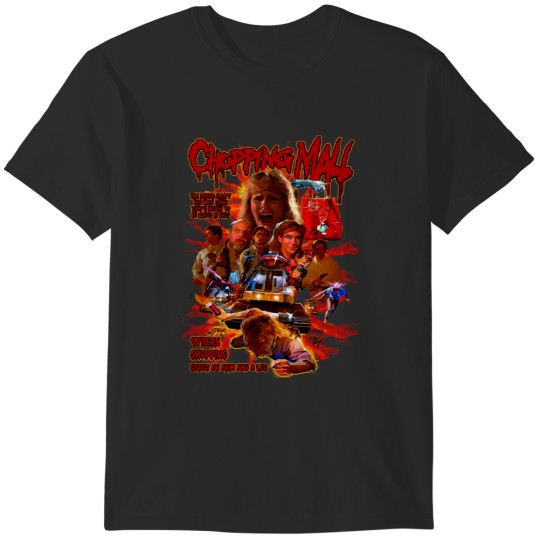 Discover CHOPPING MALL. (1986) Vintage Horror. T-Shirts