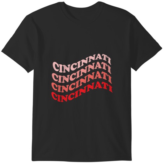 Discover Wavy Cincinnati T-Shirts