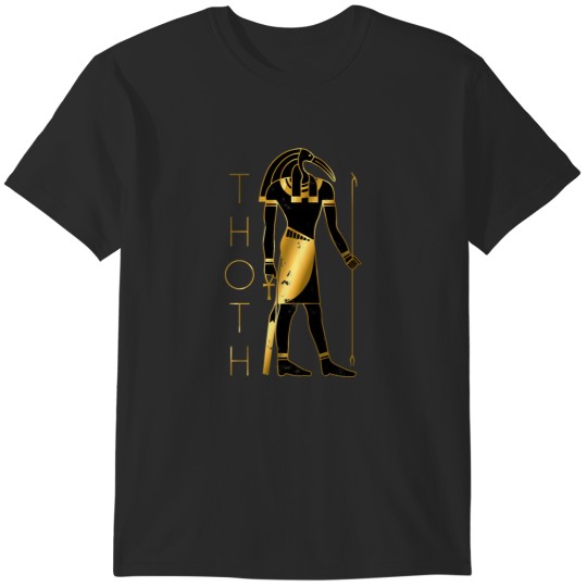 Discover Thoth - Black and Gold T-Shirts
