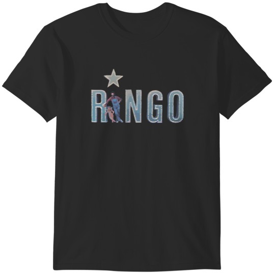 Discover Ringo (1973) - Minimalist Album Logo T-Shirts