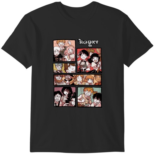 Discover Hooky Comic Page Color T-Shirts