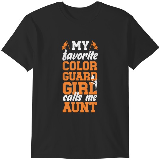 Discover Color Guard Aunt T-Shirts