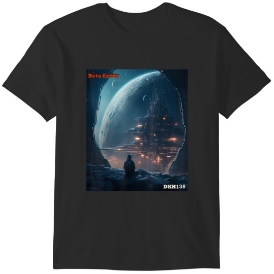 Discover dkh138 scifi graphic beta entity album art T-Shirts