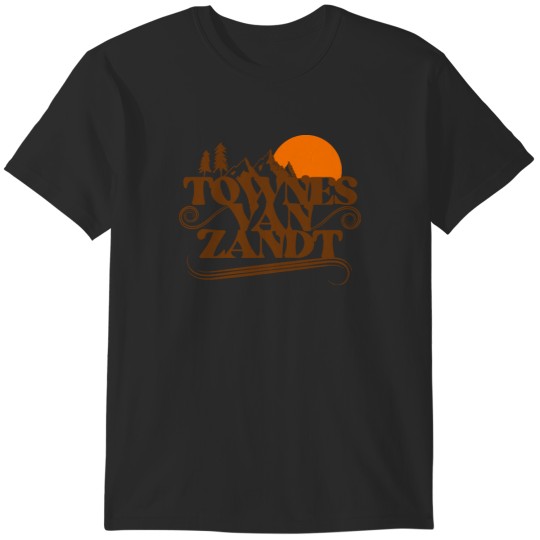Discover Townes Van Zandt Rising Sun T-Shirts