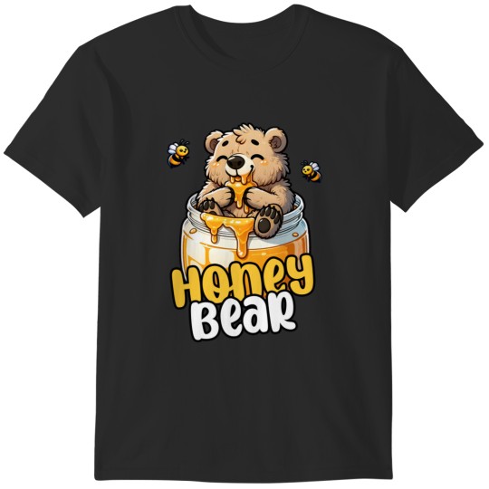 Discover Honey Bear – Sweet little bear in the honey pot T-Shirts