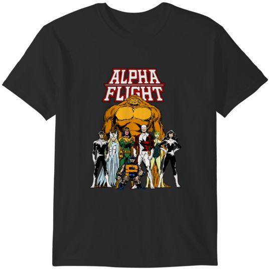 Discover Alpha Flight team T-Shirts