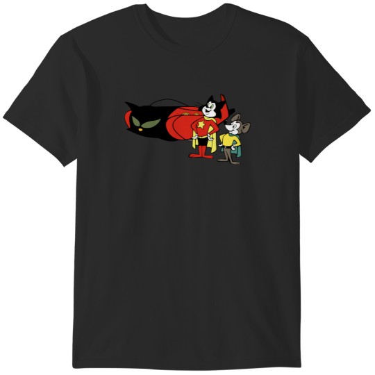 Discover Courageous Cat and Minute Mouse T-Shirts