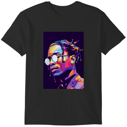 Discover Asap Rocky Wpap Pop Art T-Shirts