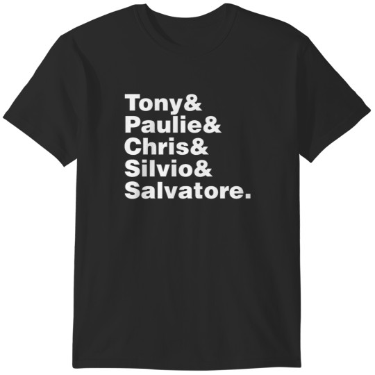 Discover Helvetica List Shirt T-Shirts