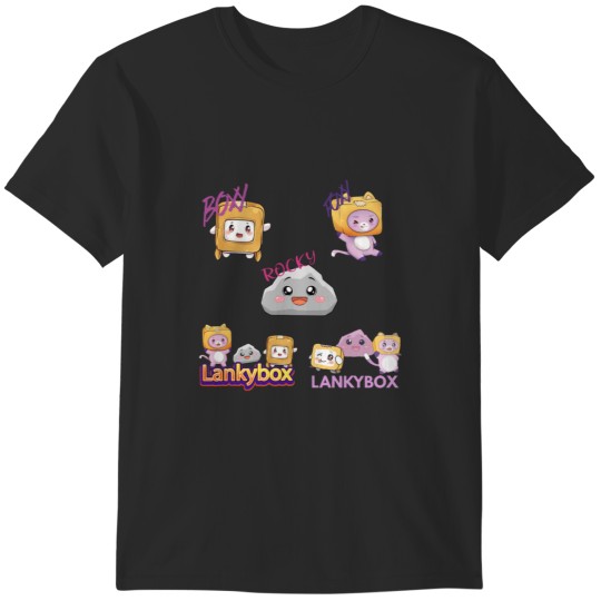 Discover lankybox  squad - lanky box T-Shirts