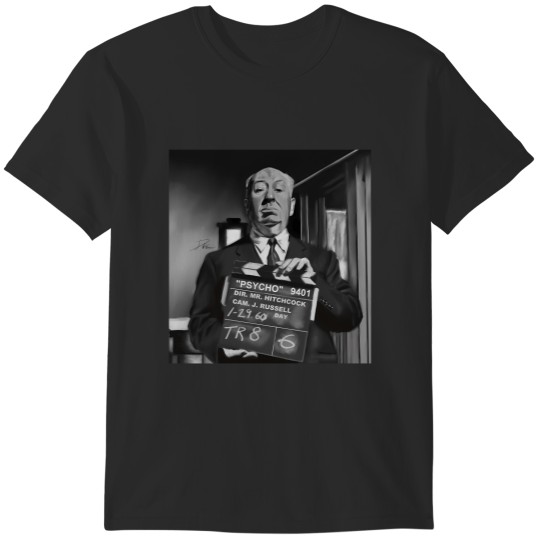Discover Psycho Alfred Hitchcock 1960 Movie Poster Classic Film Horror Thriller CUTE T-Shirts