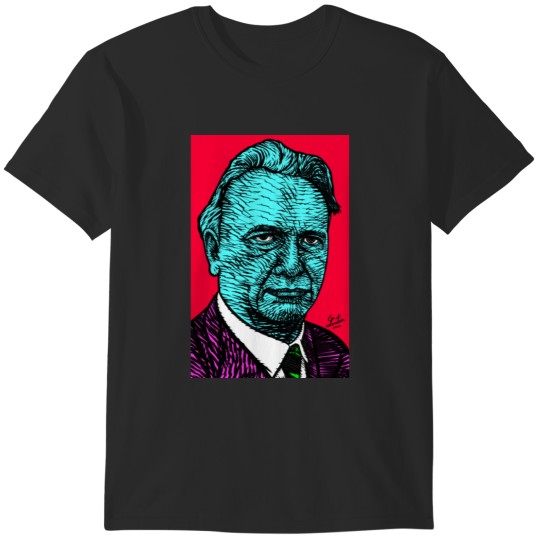 Discover KARL JASPERS ink and acrylic portrait T-Shirts