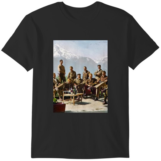 Discover Dicz Winters and his Easy Company lounging at Eagle's Nest T-Shirts