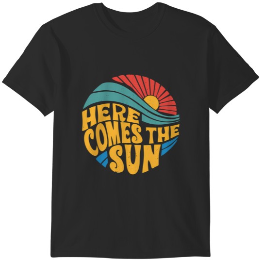 Discover Here Comes The Sun cat T-Shirts