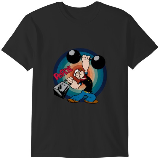 Discover Popeyes Love Triangle Relive the Hilarious Tug-of- Between Popeyes, Olive Oyl, and Bluto T-Shirts