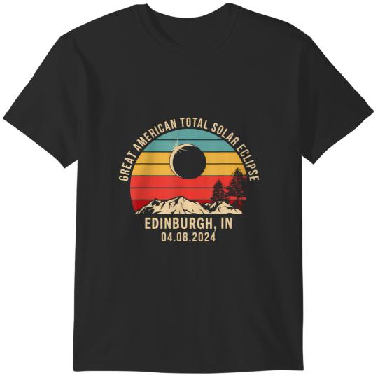 Discover edinburgh, in indiana total solar eclipse 2024 T-Shirts