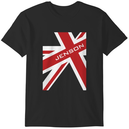 Discover Jenson Button - Union Jack T-Shirts